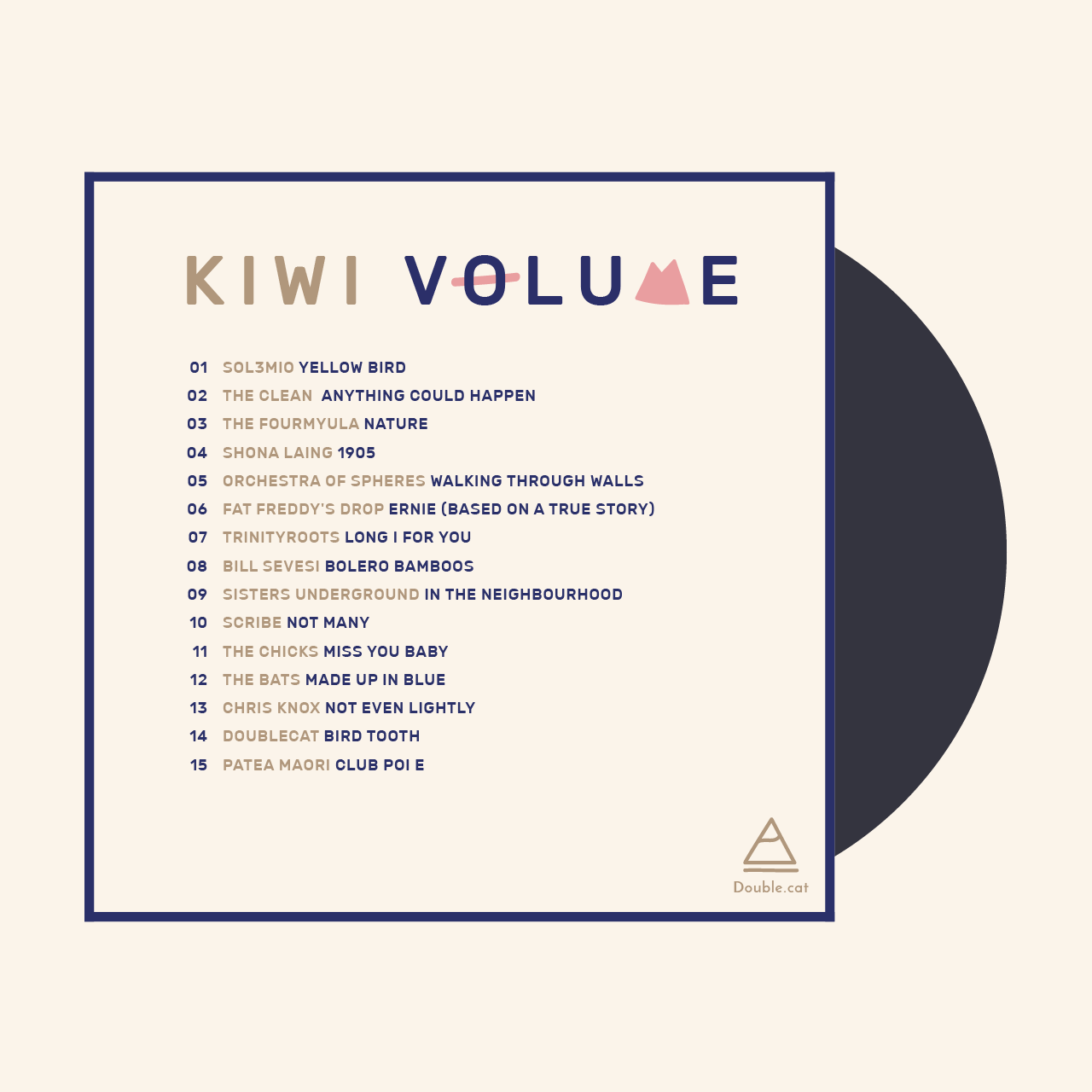 Doublecat Kiwi Volume Vinyl Musique
