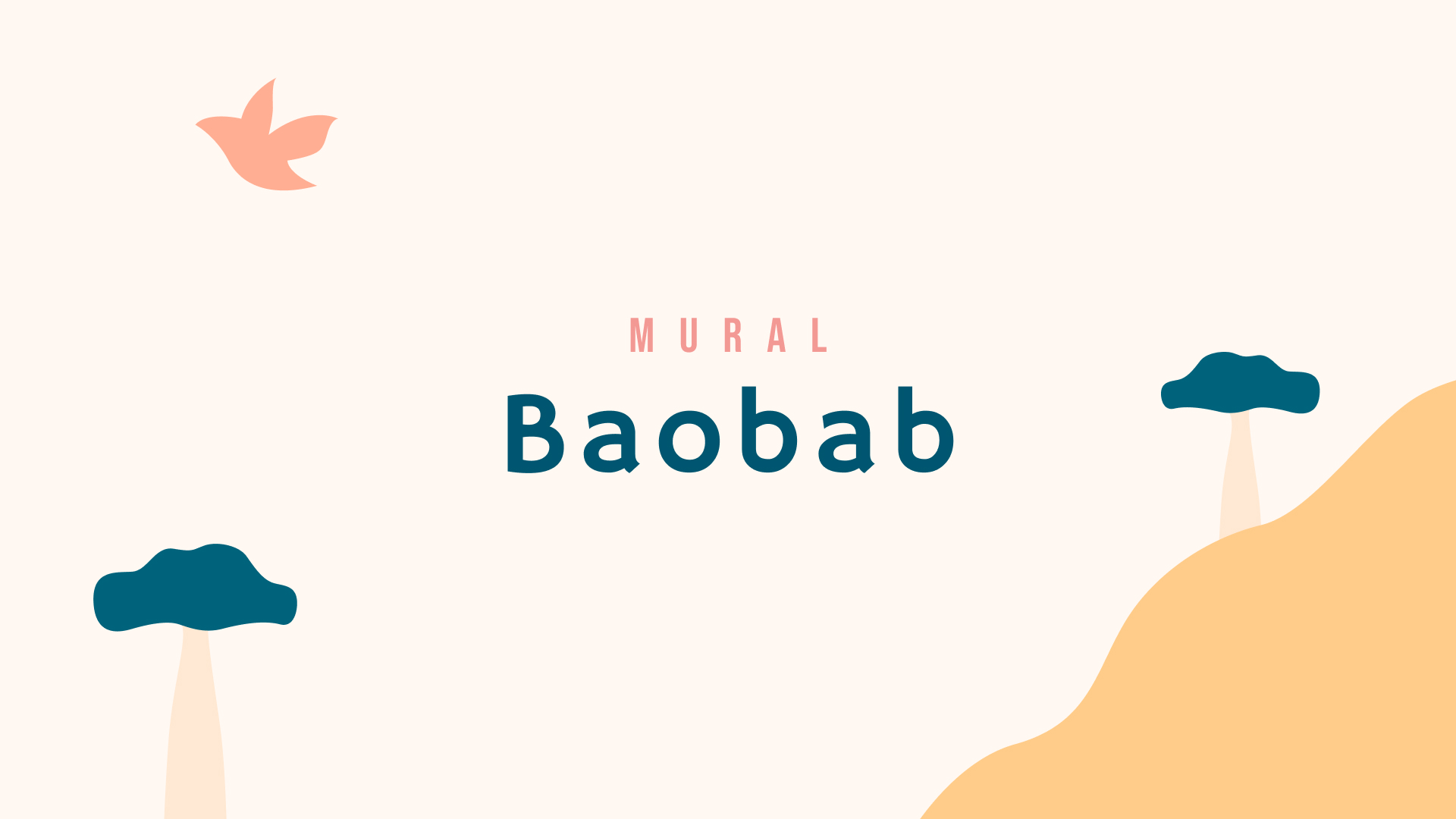 mural baobab