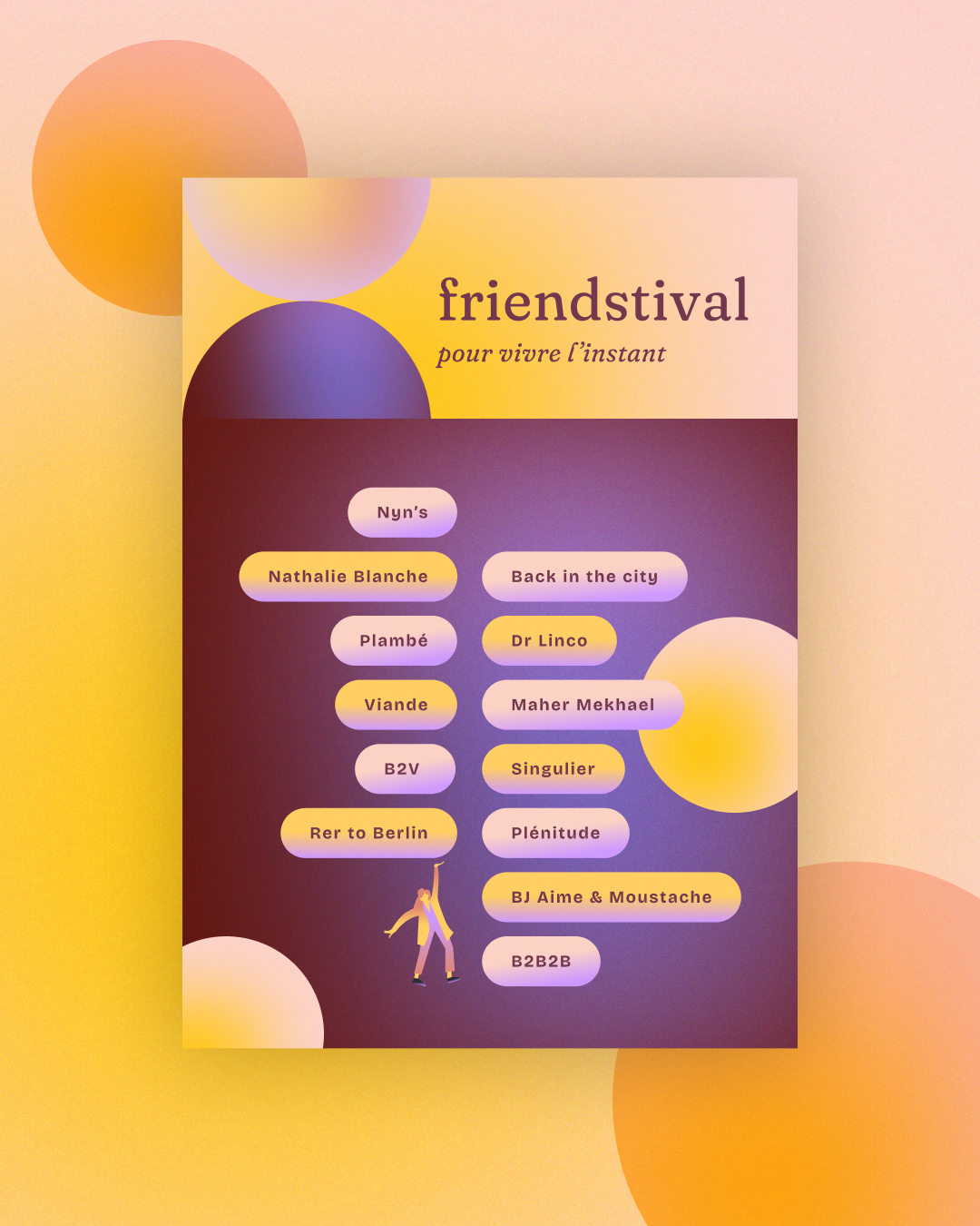 Friendstival-festival-musique-Timetable